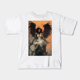 Angel Lady Kids T-Shirt